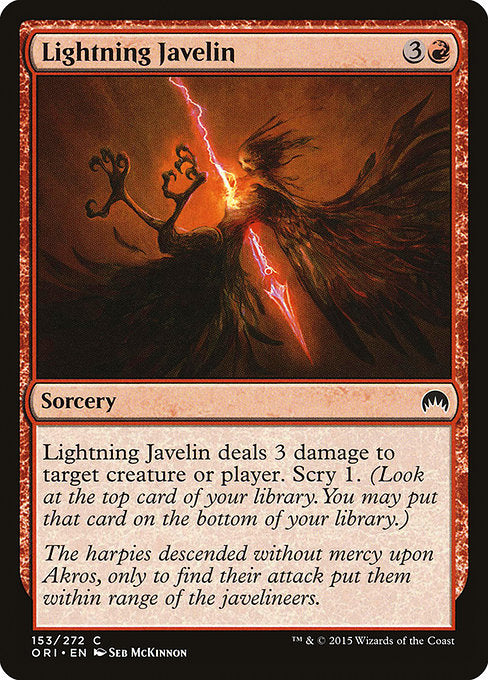 Lightning Javelin - Foil