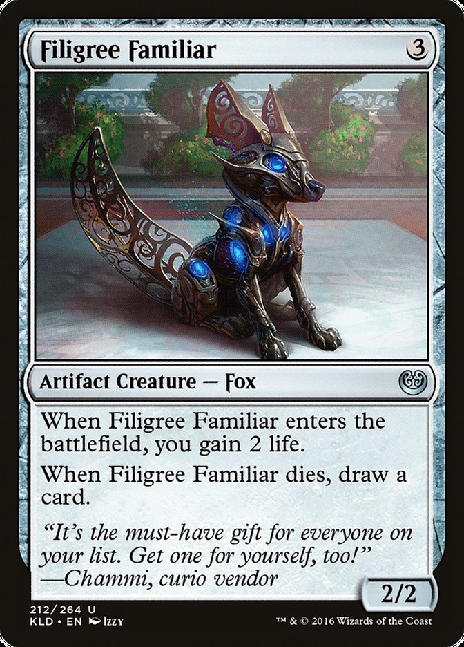 Filigree Familiar - Foil