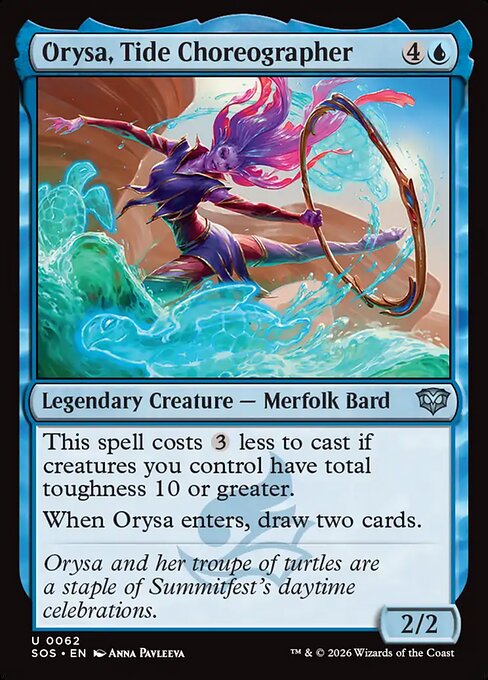 Orysa, Tide Choreographer - Foil