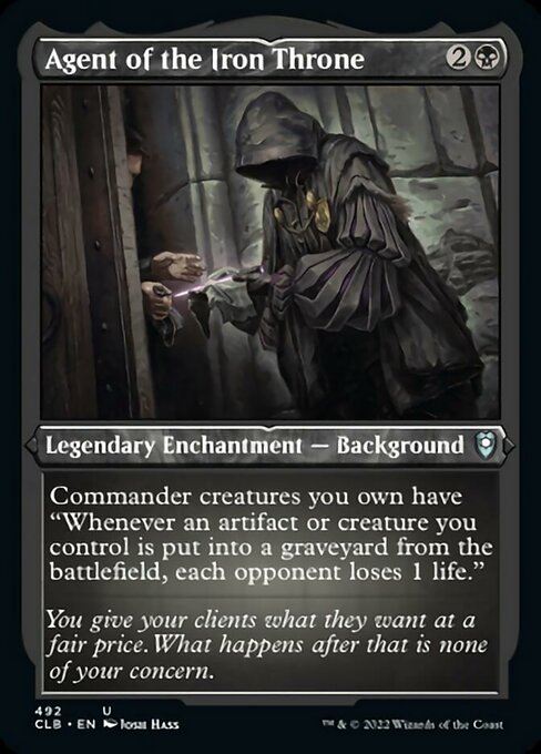 Agent of the Iron Throne - Foil-Etched