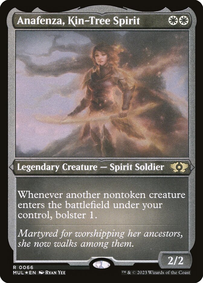 Anafenza, Kin-Tree Spirit - Foil-Etched