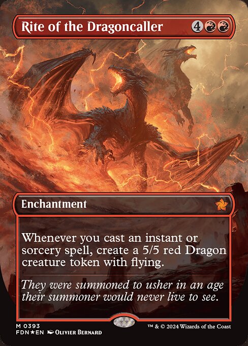 Rite of the Dragoncaller - Mana Foil