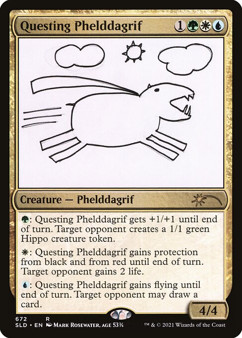 Questing Phelddagrif  (672) - Foil