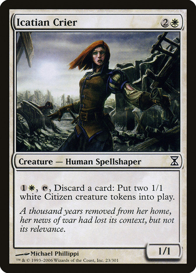 Icatian Crier - Foil