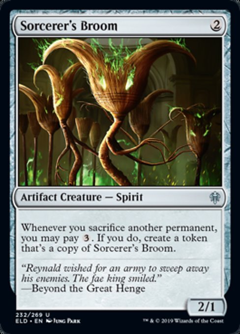 Sorcerer's Broom - Foil