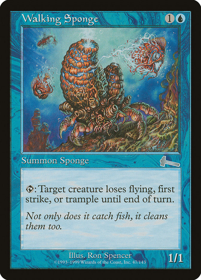 Walking Sponge - Foil