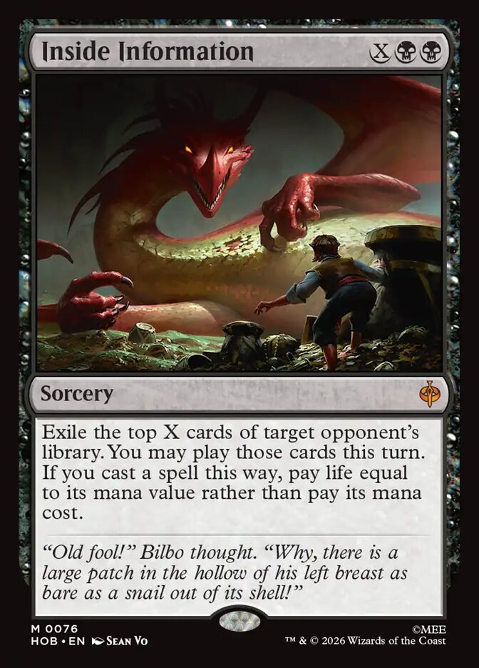 Inside Information - Foil