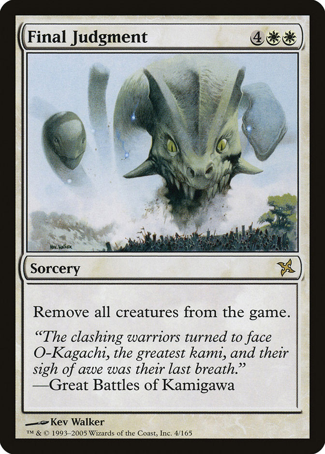 Final Judgment - Foil