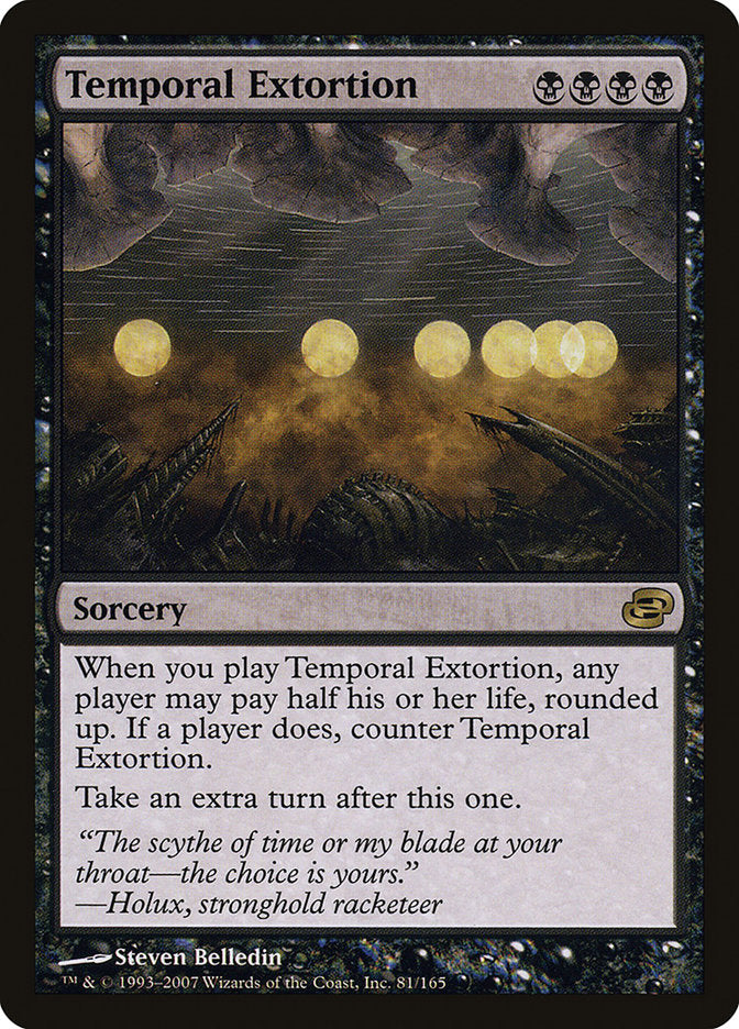 Temporal Extortion - Foil