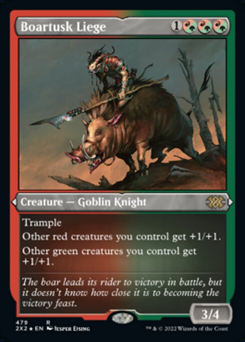 Boartusk Liege - Foil Etched