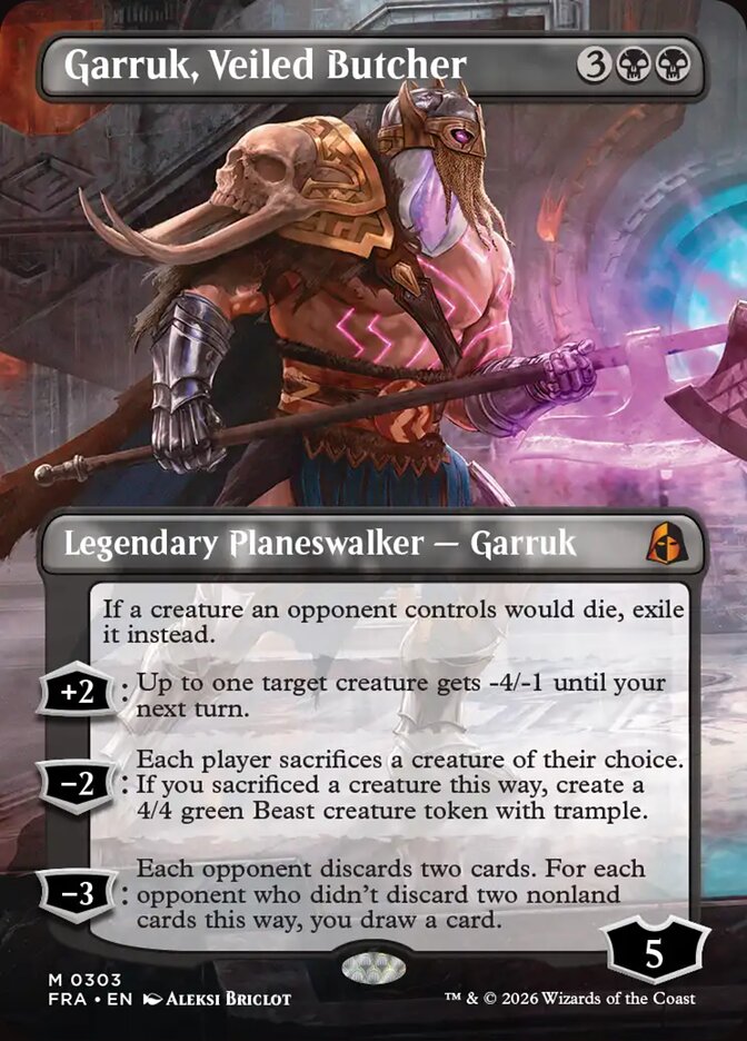 Garruk, Veiled Butcher - Foil