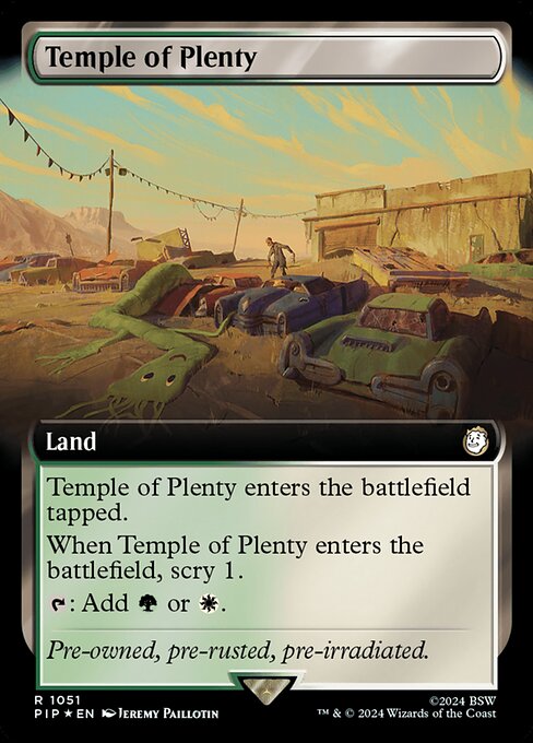 Temple of Plenty - Surge Foil