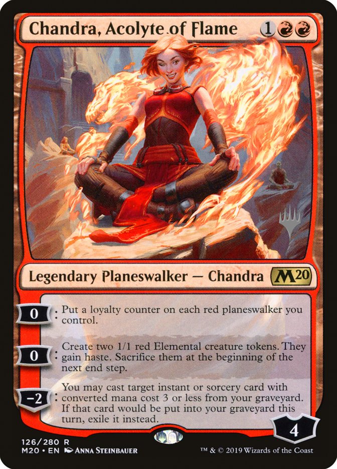 Chandra, Acolyte of Flame - Foil - Promo Pack