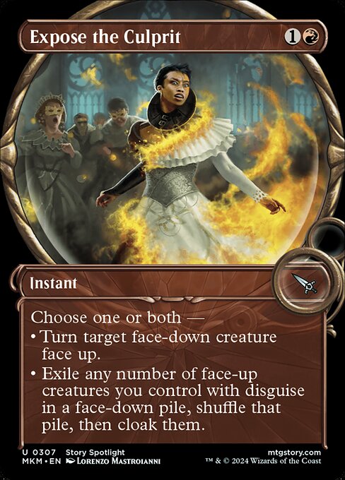 Expose the Culprit - Foil