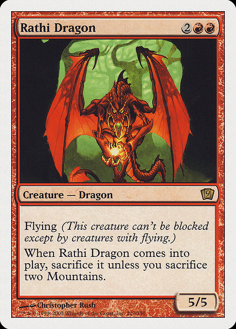 Rathi Dragon - Foil