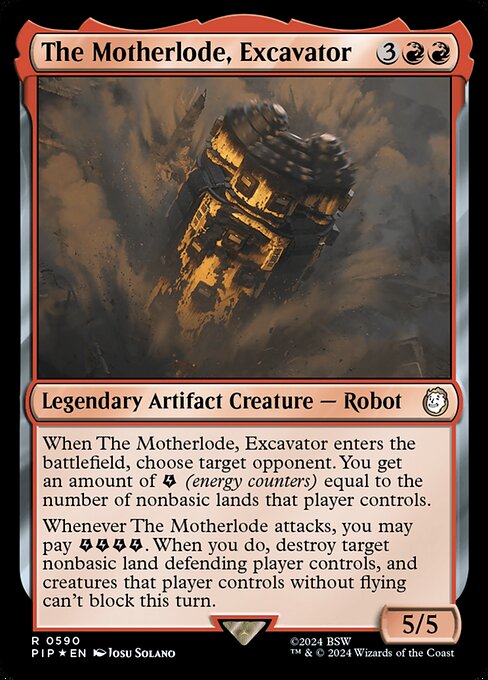 The Motherlode, Excavator - Surge Foil