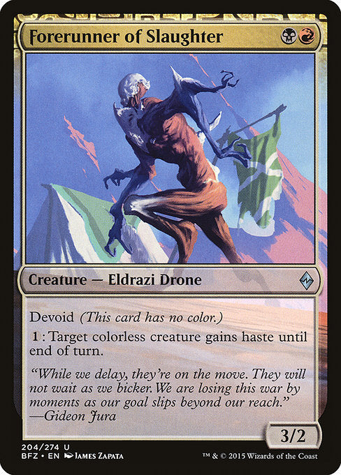Forerunner of Slaughter - Foil