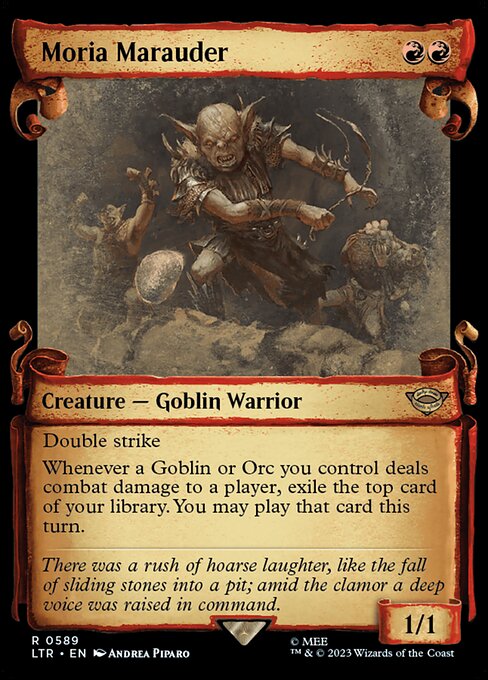 Moria Marauder - Silver Foil