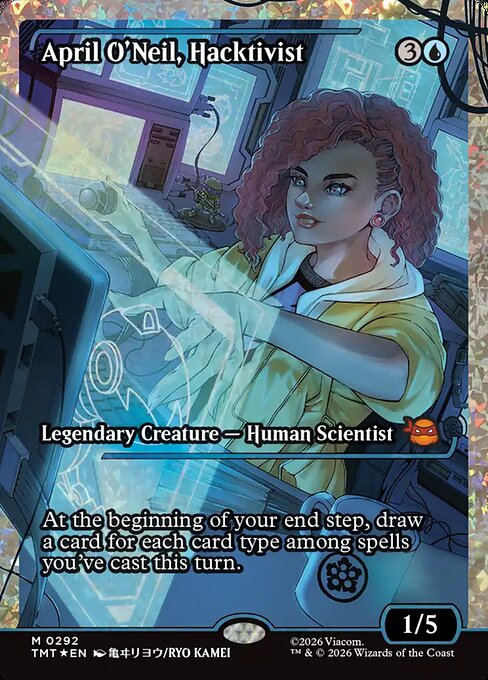 April O'Neil, Hacktivist - Fracture Foil