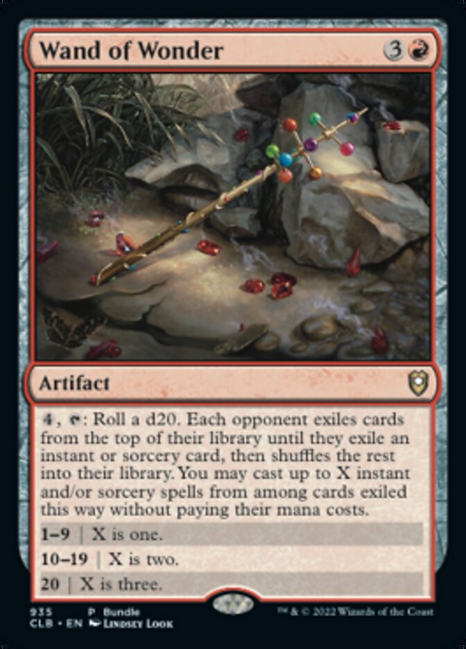 Wand of Wonder - Foil - Bundle Promo