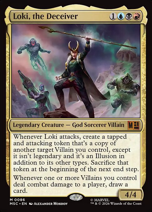 Loki, the Deceiver - Surge Foil