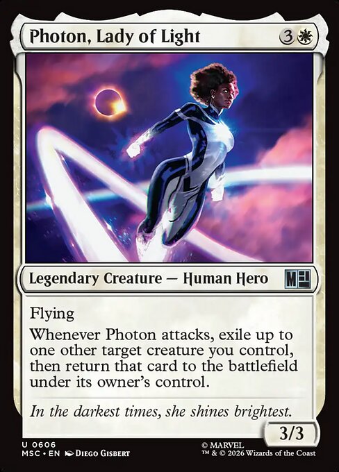 Photon, Lady of Light - Foil