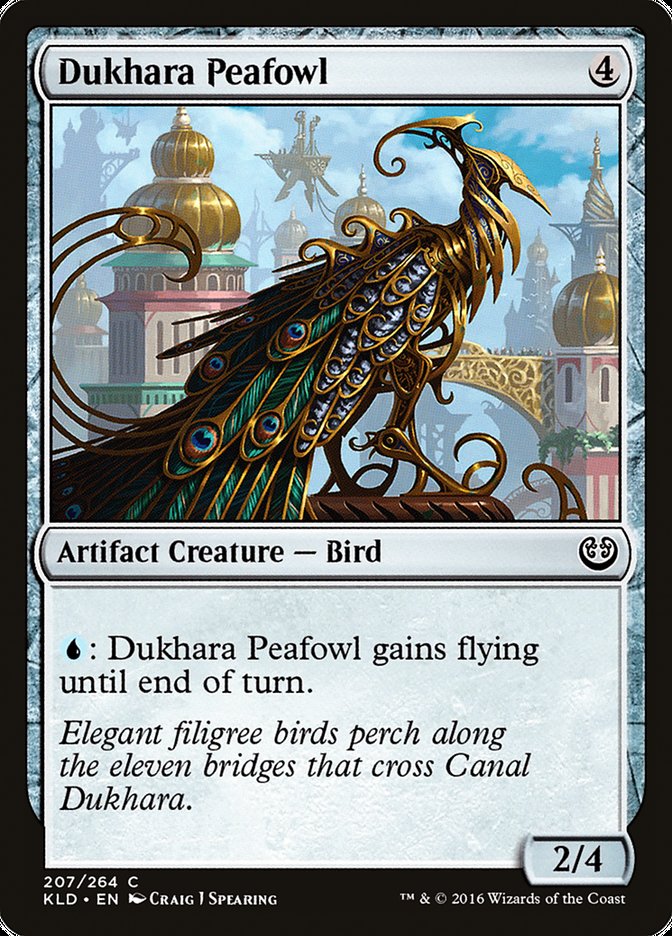 Dukhara Peafowl - Foil