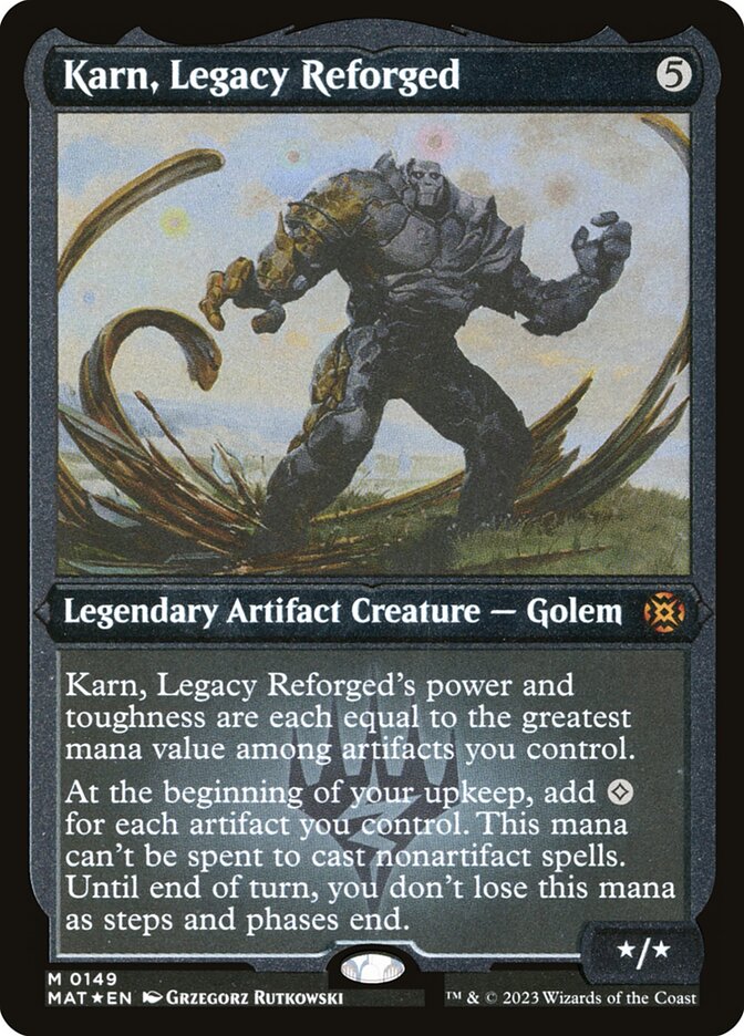 Karn, Legacy Reforged - Foil Etched
