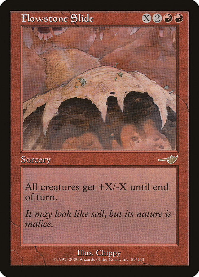 Flowstone Slide - Foil