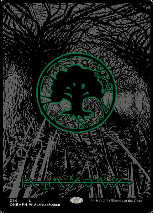 Forest (369) - Full Art - Oil Slick Foil