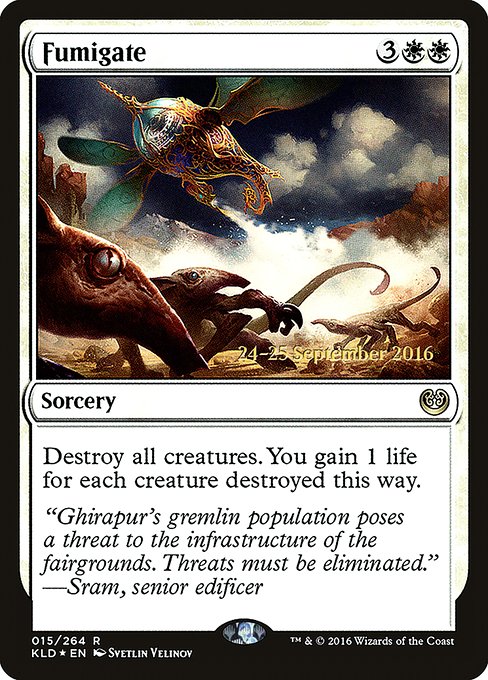 Fumigate - Foil - Prerelease Promo