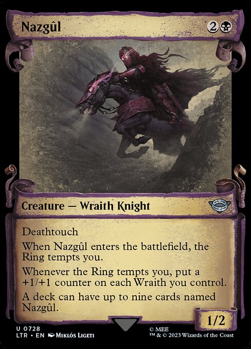 Nazgul (728) - Silver Foil