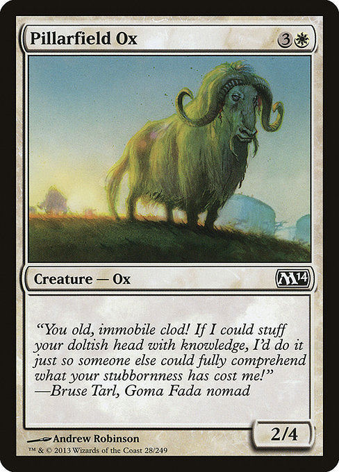 Pillarfield Ox - Foil