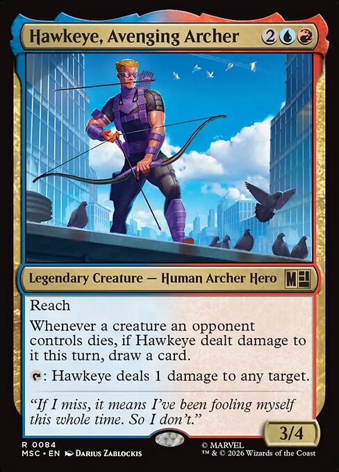 Hawkeye, Avenging Archer - Surge Foil