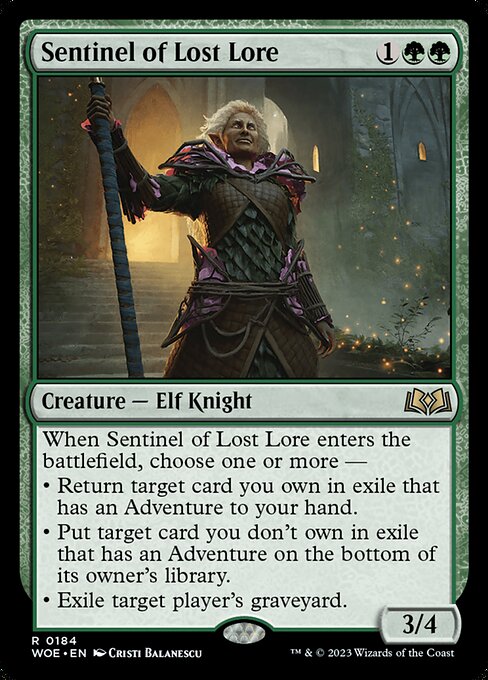 Sentinel of Lost Lore - Foil