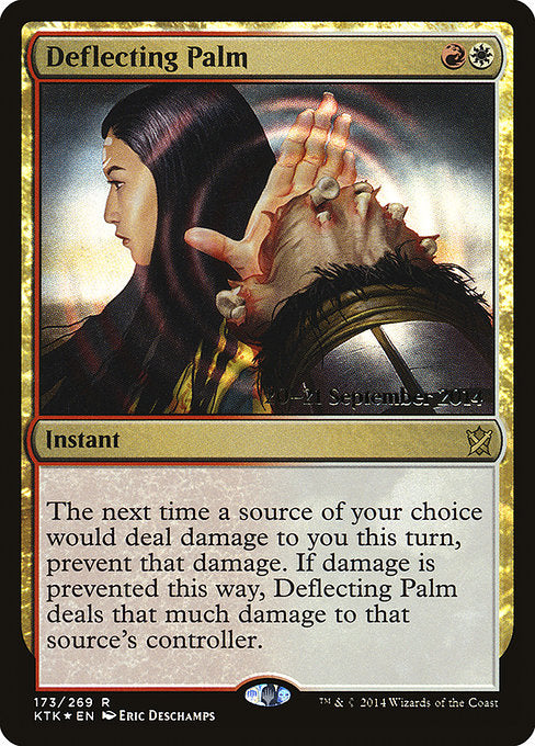 Deflecting Palm - Foil - Prerelease Promo