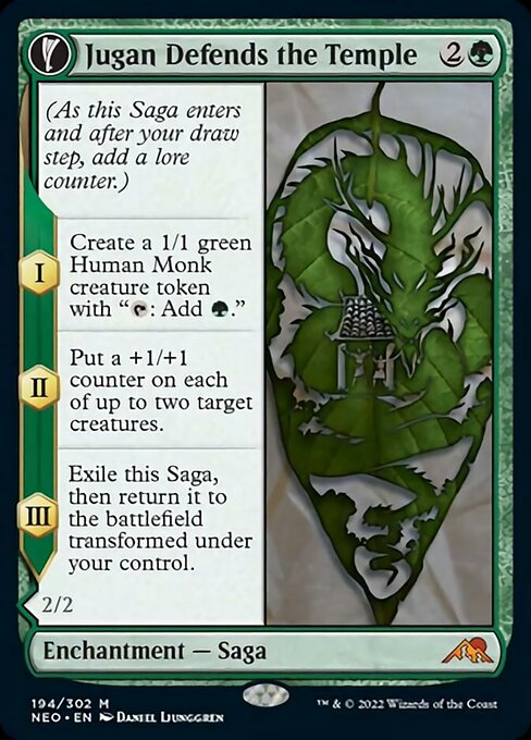 Jugan Defends the Temple - Foil