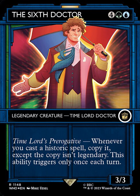 The Sixth Doctor - Surge Foil