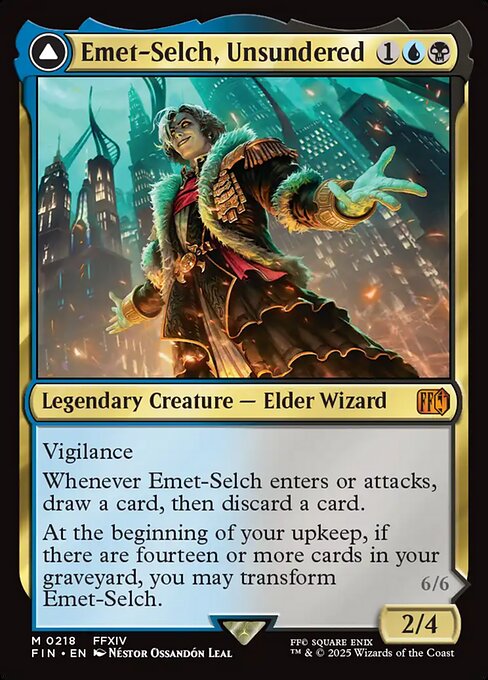 Emet-Selch, Unsundered - Foil