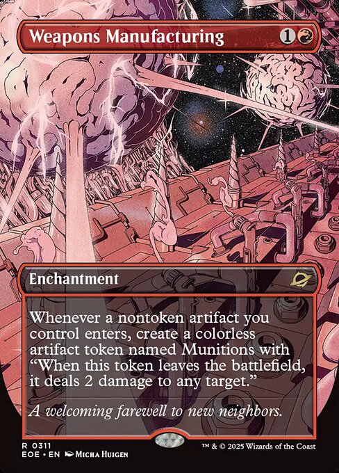 Weapons Manufacturing - Foil