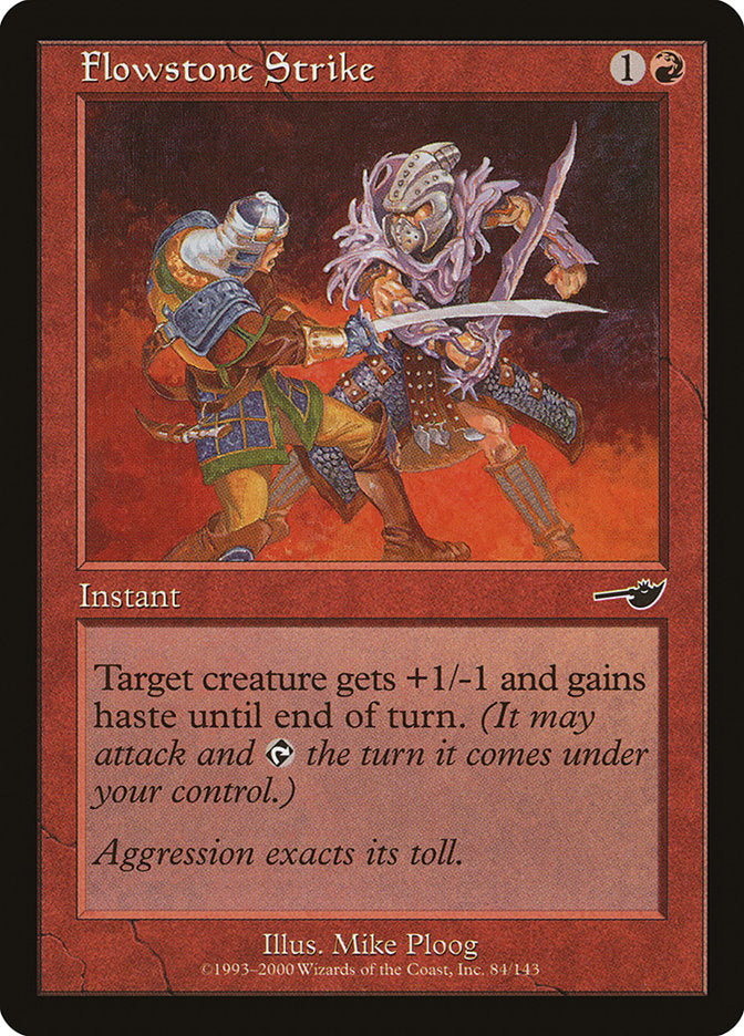 Flowstone Strike - Foil
