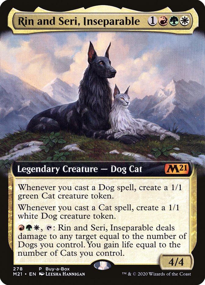 Rin and Seri, Inseparable - Foil - Buy-A-Box Promo