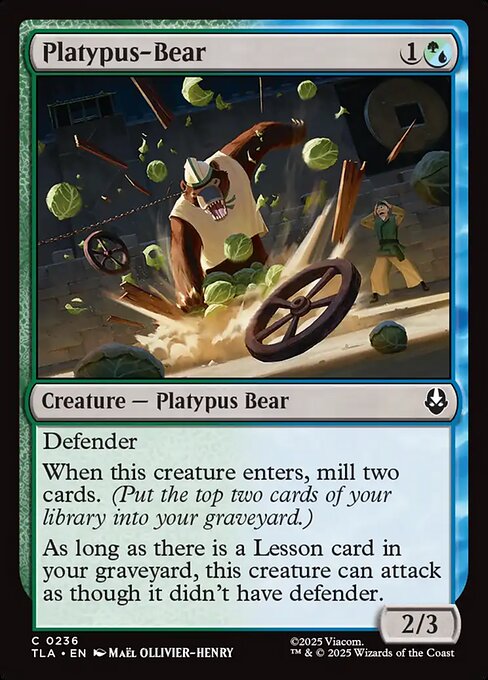 Platypus-Bear - Foil