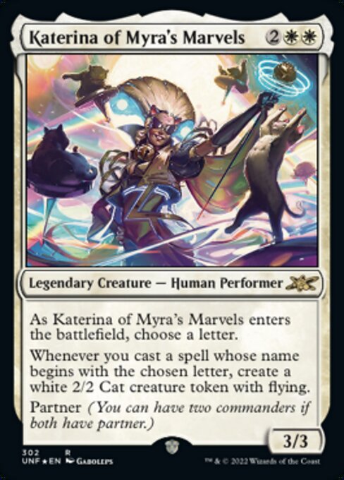 Katerina of Myra's Marvels - Galaxy Foil