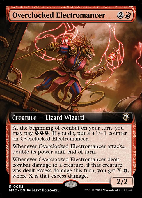 Overclocked Electromancer - Ripple Foil