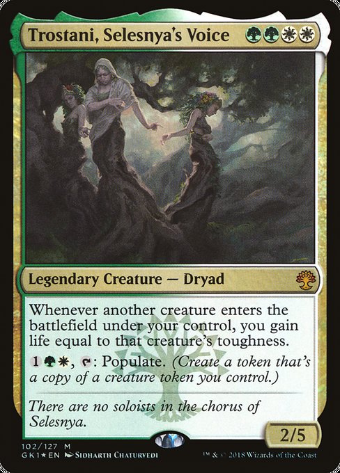 Trostani, Selesnya's Voice - Foil