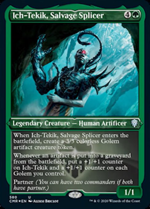 Ich-Tekik, Salvage Splicer - Foil-Etched