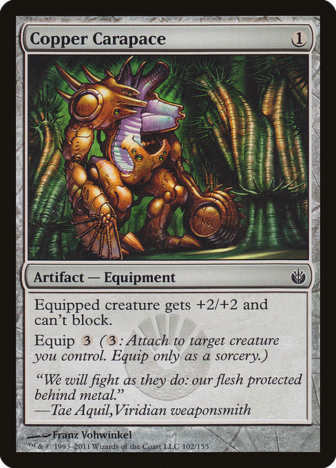 Copper Carapace - Foil
