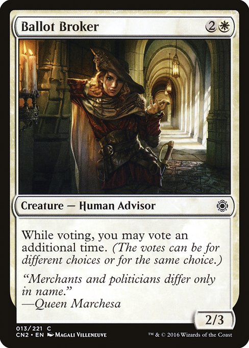 Ballot Broker - Foil