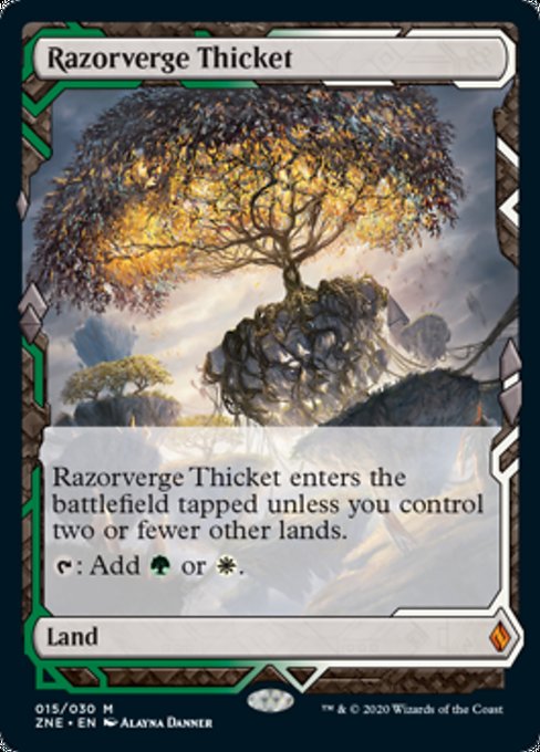 Razorverge Thicket - Foil